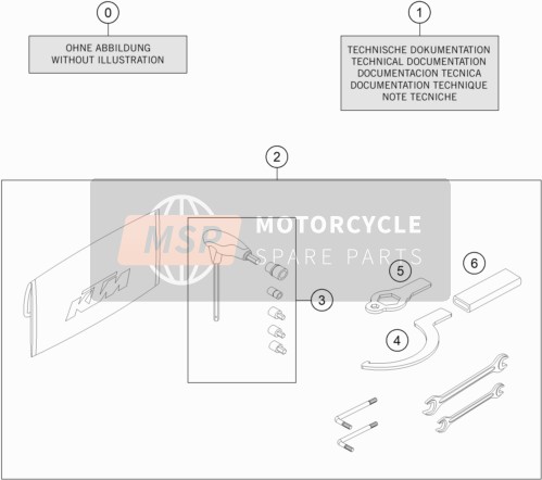 16512180100, Side Reflector Red Rear, KTM, 0