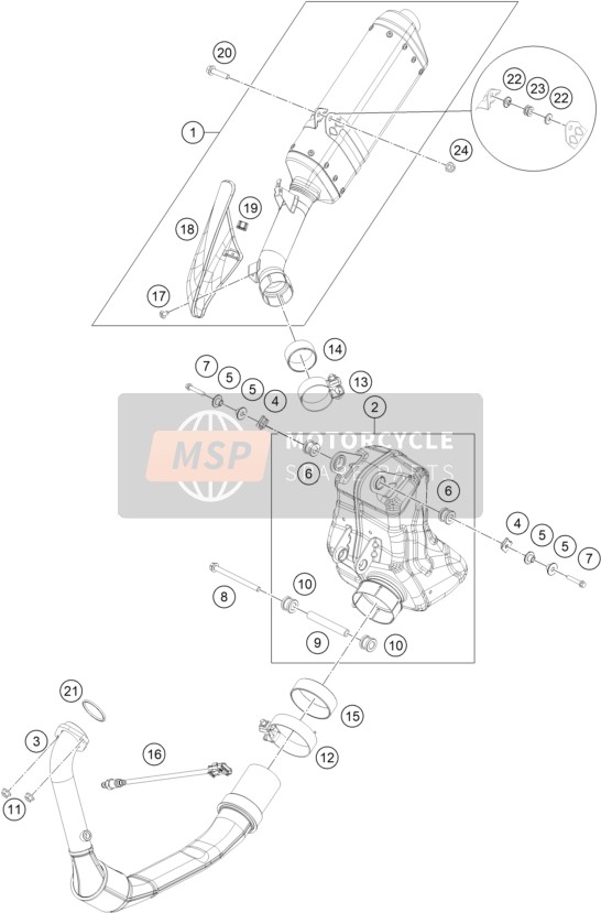 J031060103, Lens Hoofd Screw M6X10, KTM, 2