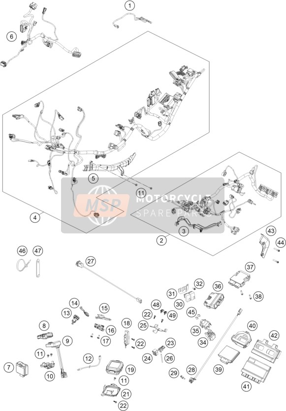 61411095000, Plug Cover, KTM, 1