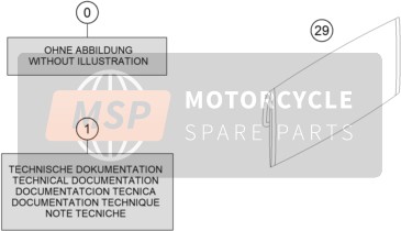 KTM 250 EXC 2023 Boîtier séparé pour un 2023 KTM 250 EXC