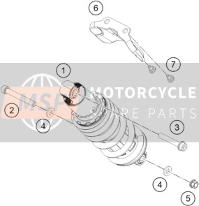 J900001006200, Bolt Flanged M10X1.25, KTM, 0