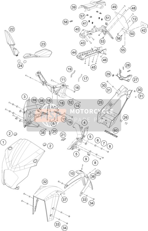 94508019001, Fuel Tank Rubber, KTM, 0