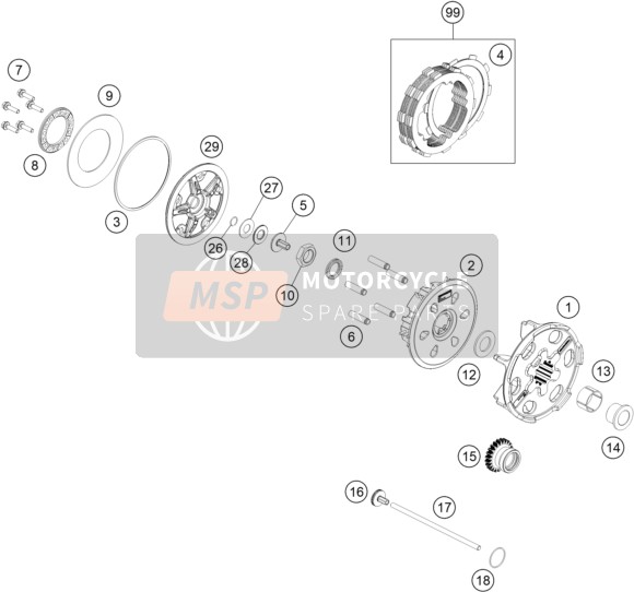 77232009000, Rondella 21, 8X37X5, 1, KTM, 1