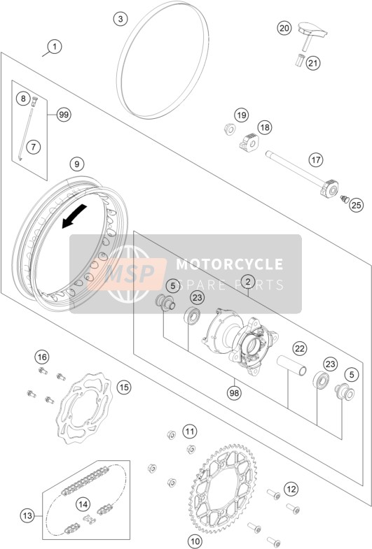 Rear Wheel