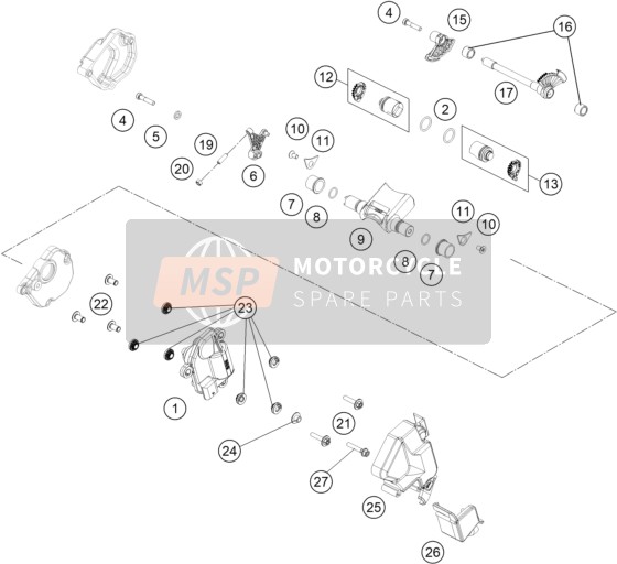 KTM 300 XC 2023 EXHAUST CONTROL for a 2023 KTM 300 XC