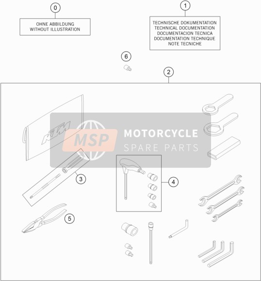 KTM 1090 Adventure China 2016 Separate Enclosure for a 2016 KTM 1090 Adventure China