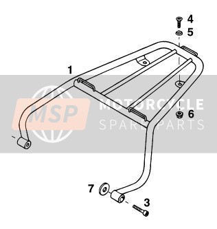 KTM 125 SX Europe 1994 Accessoires voor een 1994 KTM 125 SX Europe