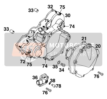 0984060203, Ah Screw DIN6912-M 6X20 8.8, KTM, 1