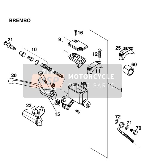 50202010000, Spacer Bushing 22X28X22PVC, KTM, 2