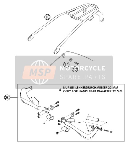 KTM 125 EXC Australia 2002 Zubehör für ein 2002 KTM 125 EXC Australia