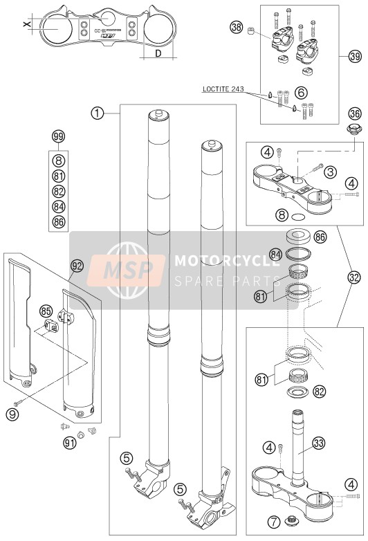 SXS05125203, Kit Elastomero Verde Morbido, KTM, 2