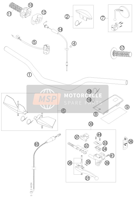 54802001051, Timecard 100 Pages, KTM, 1