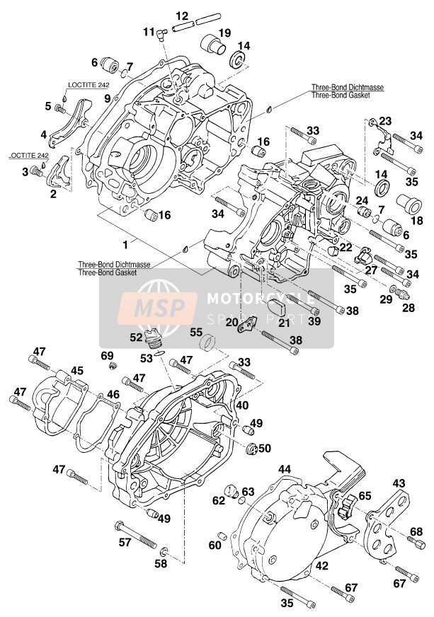 0912060404, Ah Screw DIN0912-M 6X40 A2, KTM, 2