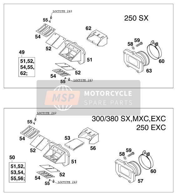 50330054100, Membraneinsatz 2000, KTM, 0