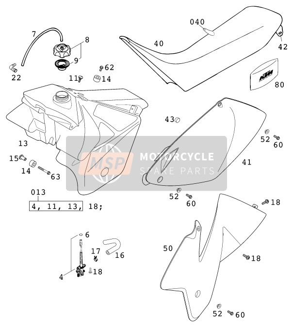 59029099000, Original Equipment Tool Kit, KTM, 0