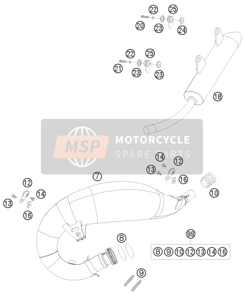 54605157000, Silicon Sleeve D=25/27mm, KTM, 0