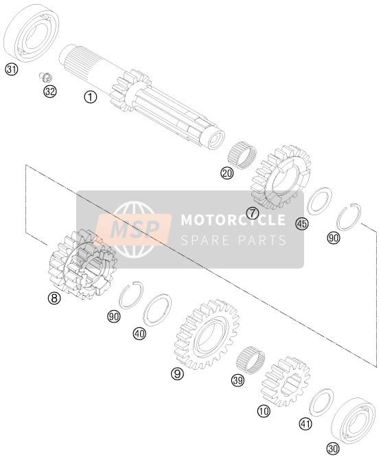 Transmission I - Main Shaft