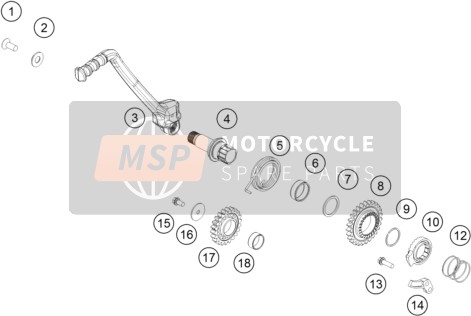 KTM 250 SX Europe 2017 KICKSTARTER für ein 2017 KTM 250 SX Europe