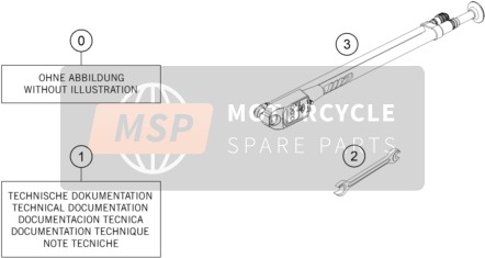 KTM 250 XC TPI USA 2020 Separate Enclosure for a 2020 KTM 250 XC TPI USA