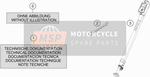 KTM 350 XC-F USA 2017 Custodia separata per un 2017 KTM 350 XC-F USA