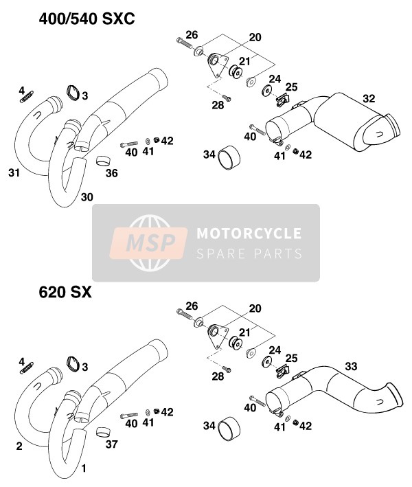 58405005000, Anello Grafite 32X37X20, KTM, 1