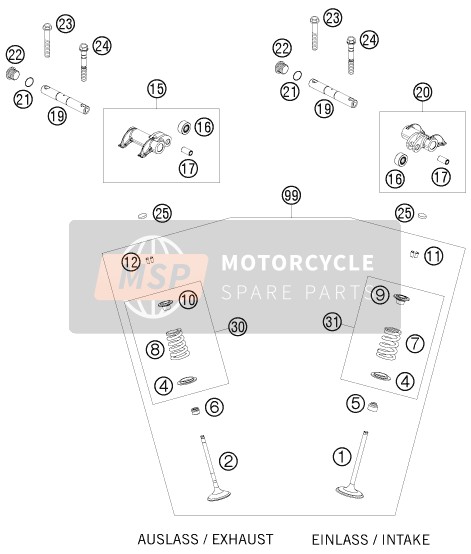 78036032200, Ventilfederteller Auslass, KTM, 0