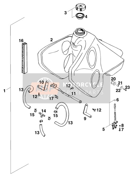 Tanque, Asiento