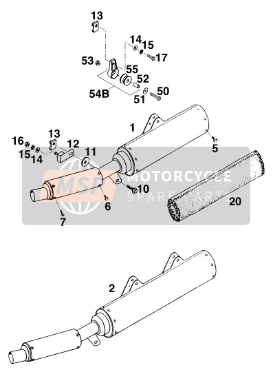 0933060203, Hh Screw DIN0933-M 6X20, KTM, 3