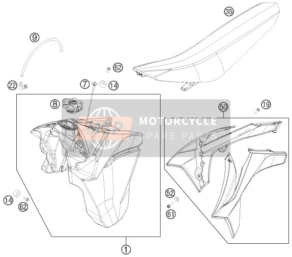 Tanque, Asiento