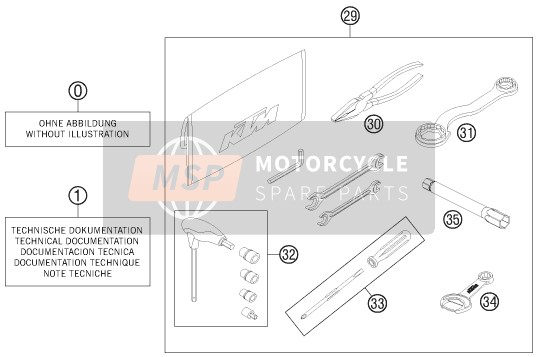 KTM 450 RALLY FACTORY REPLICA Europe 2013 Separate Enclosure for a 2013 KTM 450 RALLY FACTORY REPLICA Europe