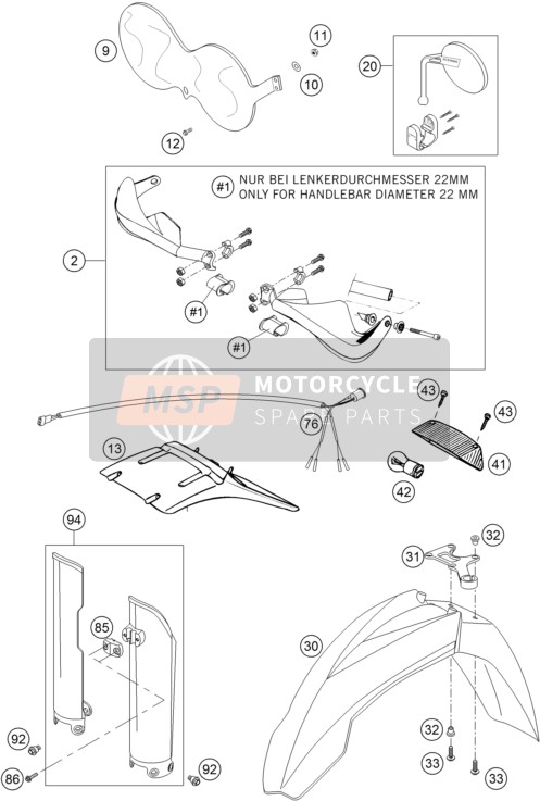 KTM 450 RALLYE FACTORY REPL. Europe 2005 Accessories for a 2005 KTM 450 RALLYE FACTORY REPL. Europe