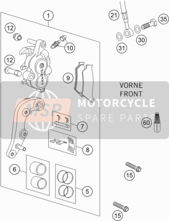 Front Brake Caliper