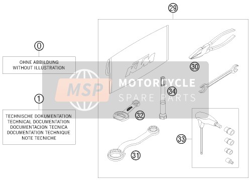 KTM 505 SX ATV Europe 2009 Separate Enclosure for a 2009 KTM 505 SX ATV Europe