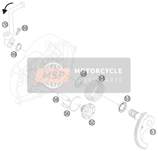 45133052000, Kickstarter Huls 2001, KTM, 1