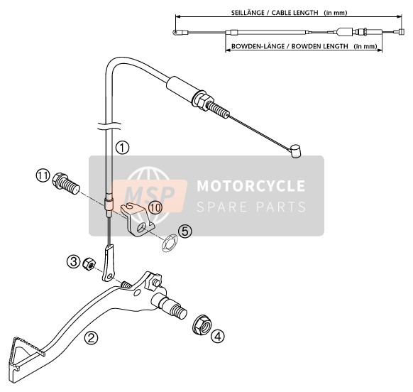 KTM 50 JUNIOR ADVENTURE EU, US 2002 Accessoires pour un 2002 KTM 50 JUNIOR ADVENTURE EU, US