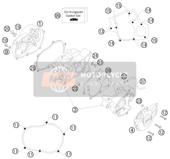 Motorbehuizing