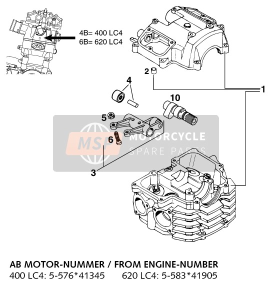 KTM 620 SUPER-COMP WP/ 19kW France 1995 ANDERE für ein 1995 KTM 620 SUPER-COMP WP/ 19kW France