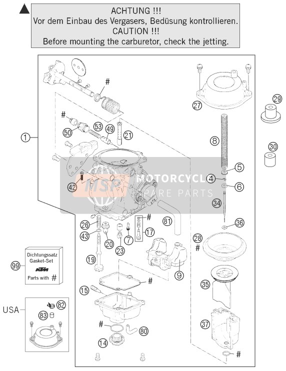 58631029020, Schuif Stop 20mm 05, KTM, 0