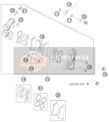 Front Brake Caliper