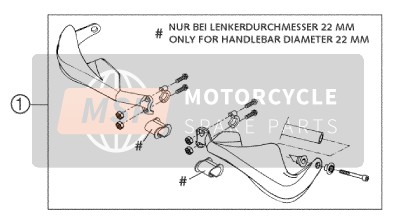 KTM 660 SMS Europe 2004 Zubehör für ein 2004 KTM 660 SMS Europe