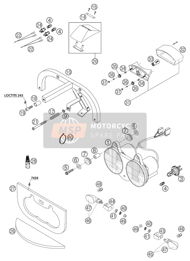 0017050181, Vite Plastica KB5X18 Nera, KTM, 2