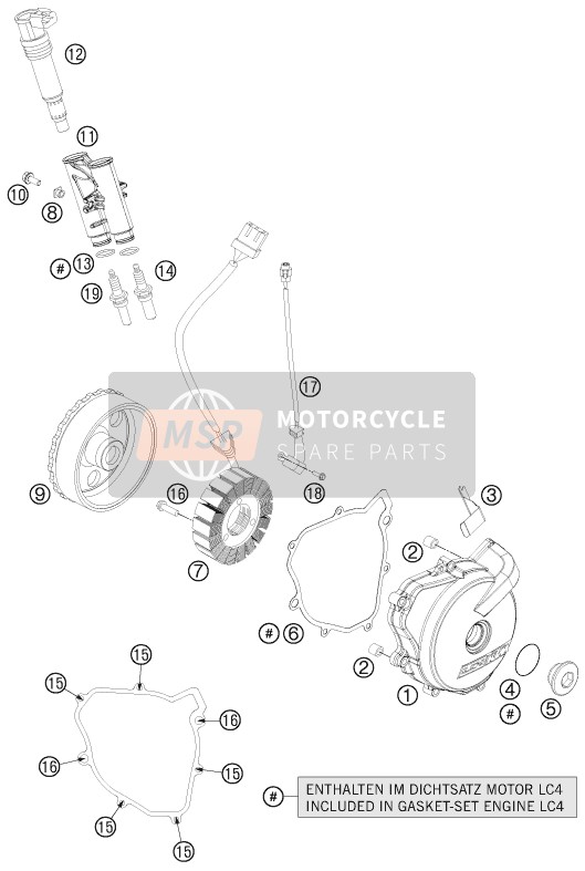 60039006000, Stick Spoel 03, KTM, 2