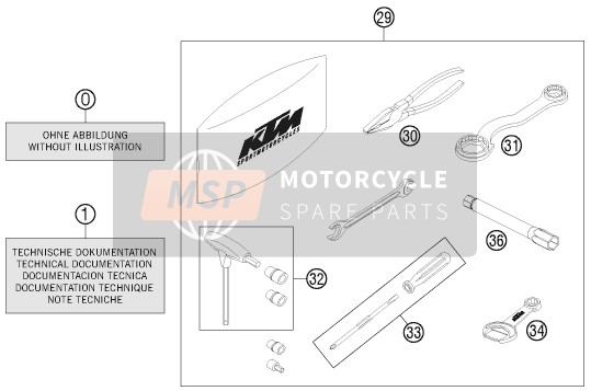 KTM 690 Enduro R USA 2011 Separate Enclosure for a 2011 KTM 690 Enduro R USA