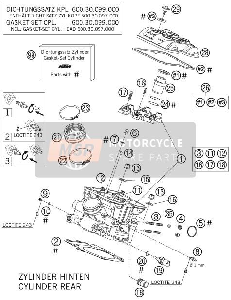 Cylinder Head Rear