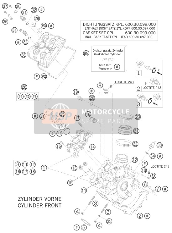 ZYLINDERKOPF (VORNE)