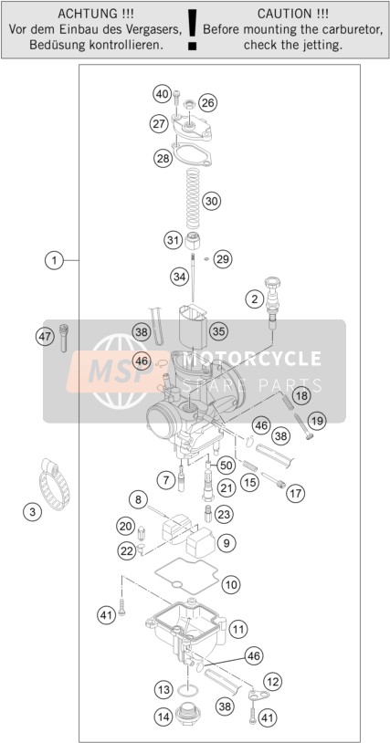 72531034500, Jet Needle Keihin Jje, KTM, 0