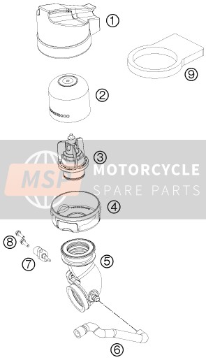 KTM FREERIDE 350 Australia 2014 Air Filter for a 2014 KTM FREERIDE 350 Australia