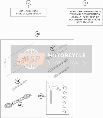 KTM FREERIDE 350 Europe 2017 Separate Enclosure for a 2017 KTM FREERIDE 350 Europe