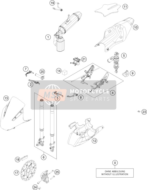 90229955044, Bushing Kit For Lifting Device, KTM, 1