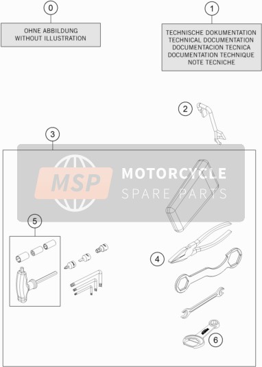 KTM 690 Enduro R US 2020 Separate Enclosure for a 2020 KTM 690 Enduro R US